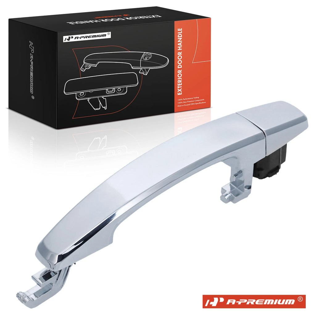 Front Right Exterior Door Handle with Keyhole for Cadillac Chevy Buick 