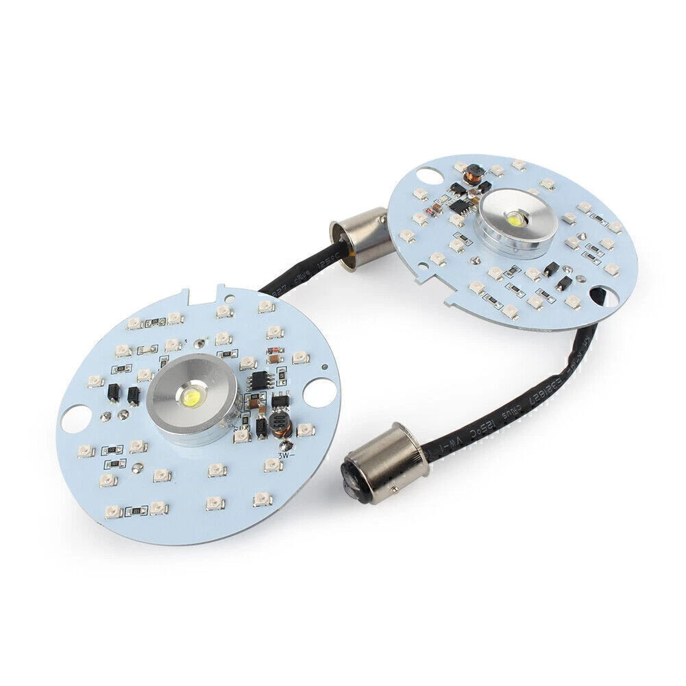 2X 1157 LED Turn Signal Light for Harley Davidson Touring