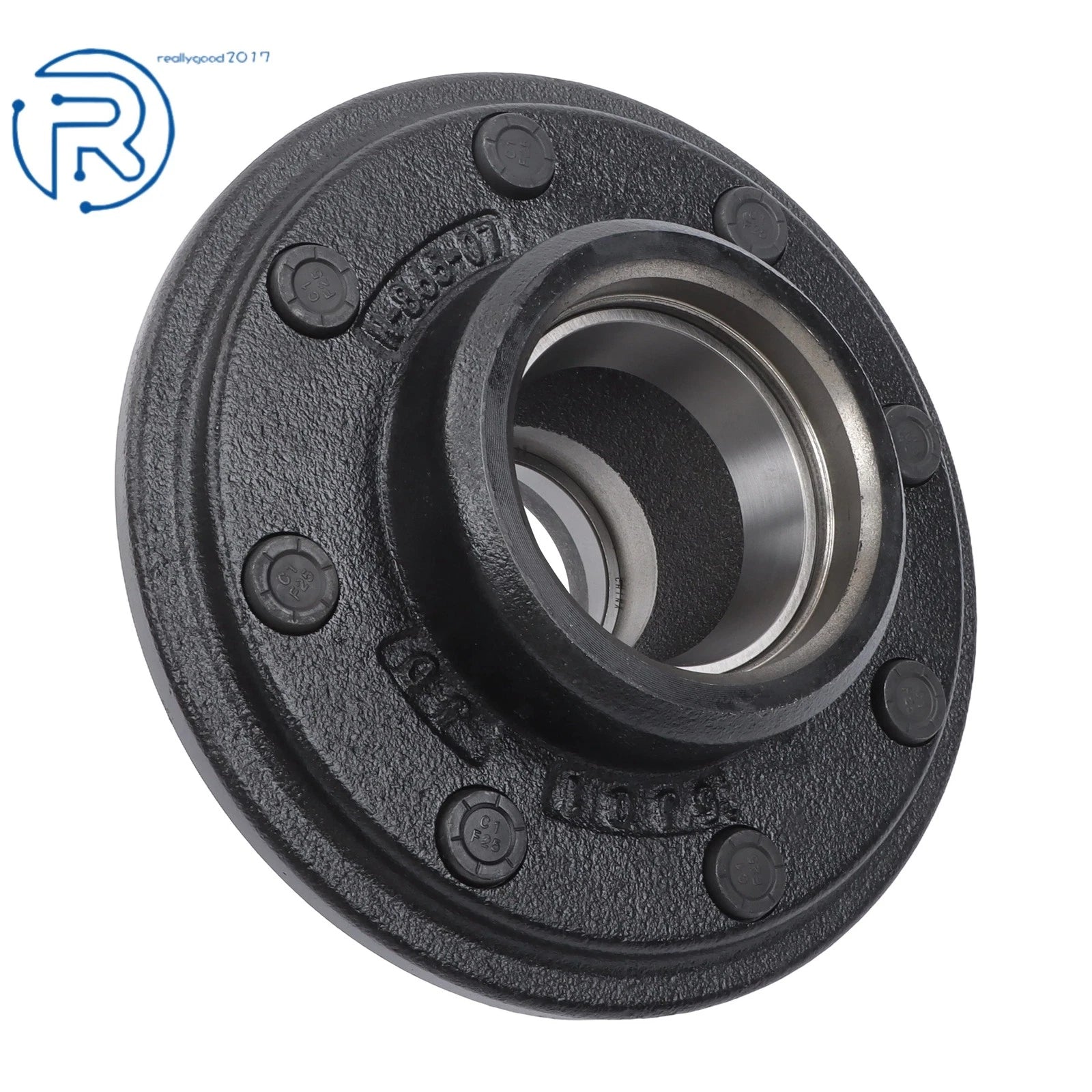 8 on 6.5" Bolt Trailer Hub Kit for 7000 lbs #42 Spindle (7 Pieces)