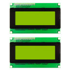 LCD Display Module 2004A with I2C Interface for Copiers and Routers (Pack of 2)