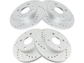 Set of 2 Front and Rear Brake Rotors for Mazda Miata (1990–1993) HH331QC