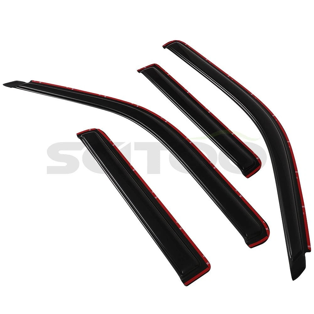 Window Visor Rain Vent Shade Guard Deflector for Ford Explorer (1991–2005)