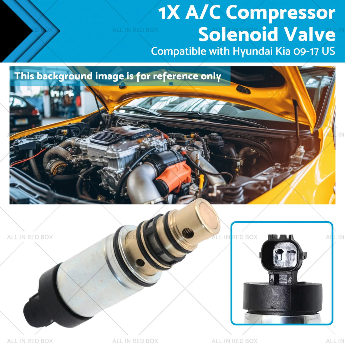 A/C Compressor Solenoid Valve 97674-2S000 for Hyundai Kia (2009–2017)