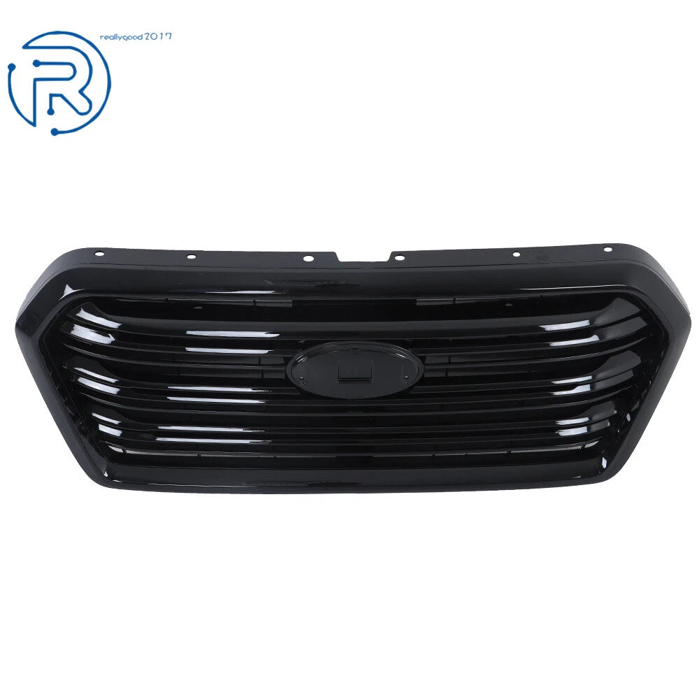 Front Bumper Upper Grille for Subaru Ascent (2019-2022) Glossy Black