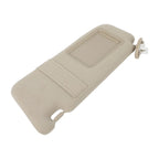 2X Beige Sun Visor Pair with Cover Trims for Toyota Venza (2009–2016)