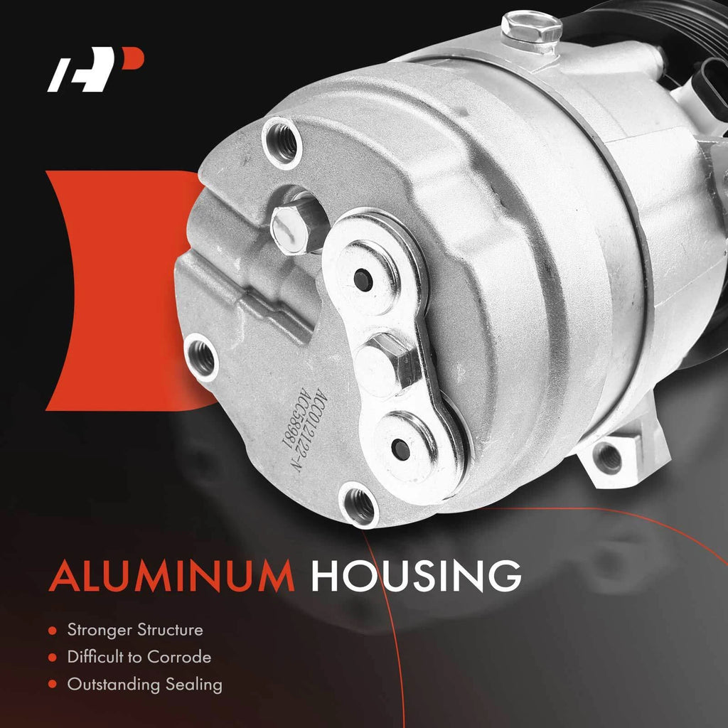 A/C Compressor with Clutch for Chevrolet Cavalier (1994-2002)