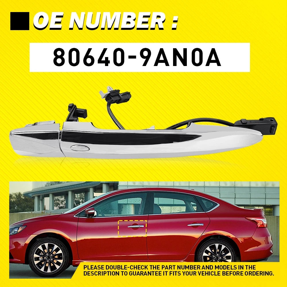 Exterior Door Handle for Nissan Sentra (2015–2019)