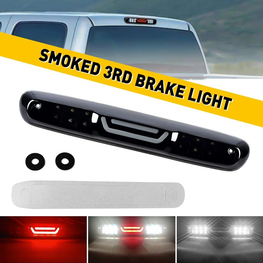 3rd Brake Light Lamp for Chevy Silverado GMC Sierra 1500 2500 3500 (2007–2013)