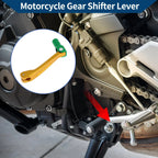 Folding Motorcycle Gear Shifter Lever for Honda CRF150F (2003-2017) Gold Green