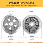 Inner Clutch Hub Boss Pressure Plate Assembly for Yamaha YZ125 YZ125X (2000–2024)