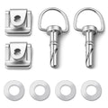 2X Fastening Nut Set A4519880067 for Smart For451 Fortwo (2007–2014)