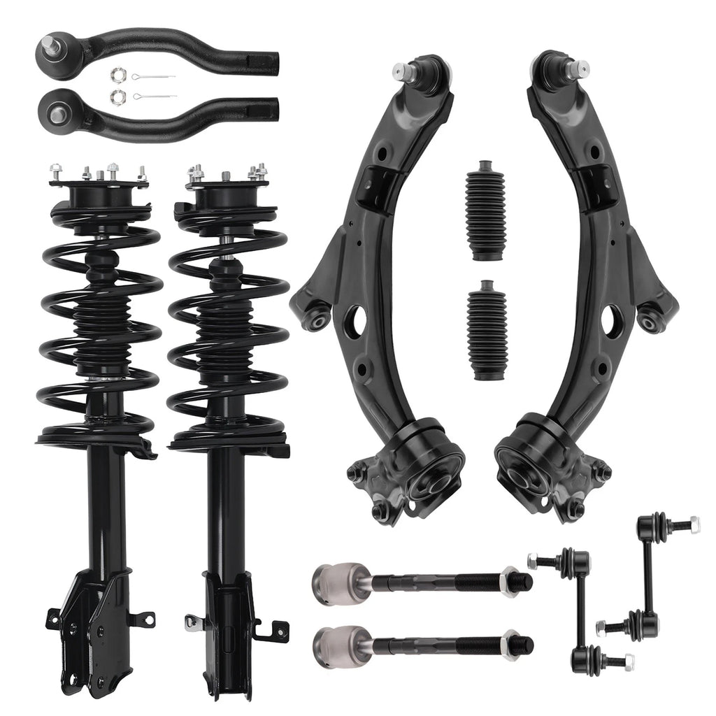 Front Complete Struts & Lower Control Arms for Ford Edge, Lincoln MKX (2011–2014)