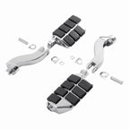 Chrome Lion Paw Footpeg Mount Bracket for Harley Davidson Touring (1993–2024)