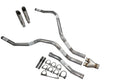 Dual Exhaust Y Pipe for Nissan Titan (2004–2006) 2.5 Inch Slash Tip