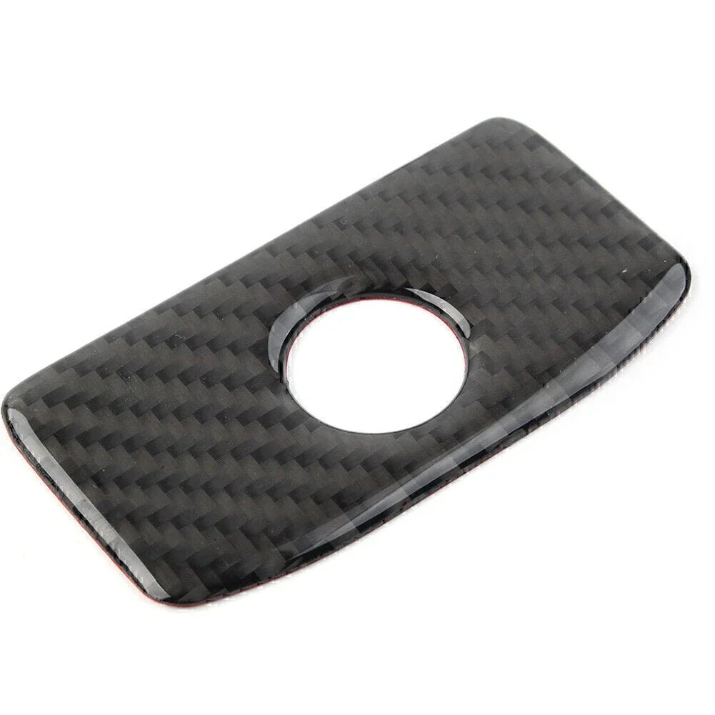 Carbon Fiber Storage Box Handle Cover Trim for Subaru Forester (2013-2018)
