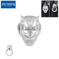 Silver Panther Ignition Start Stop Trim Button Cover for Car Interior