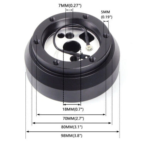 Steering Wheel Short Hub Adapter Kit for Dodge Jeep SRT-4