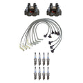 Set of 2 Ignition Coils & 8 PlatinumTT Spark Plugs for Ford 5.0L (VIN P)
