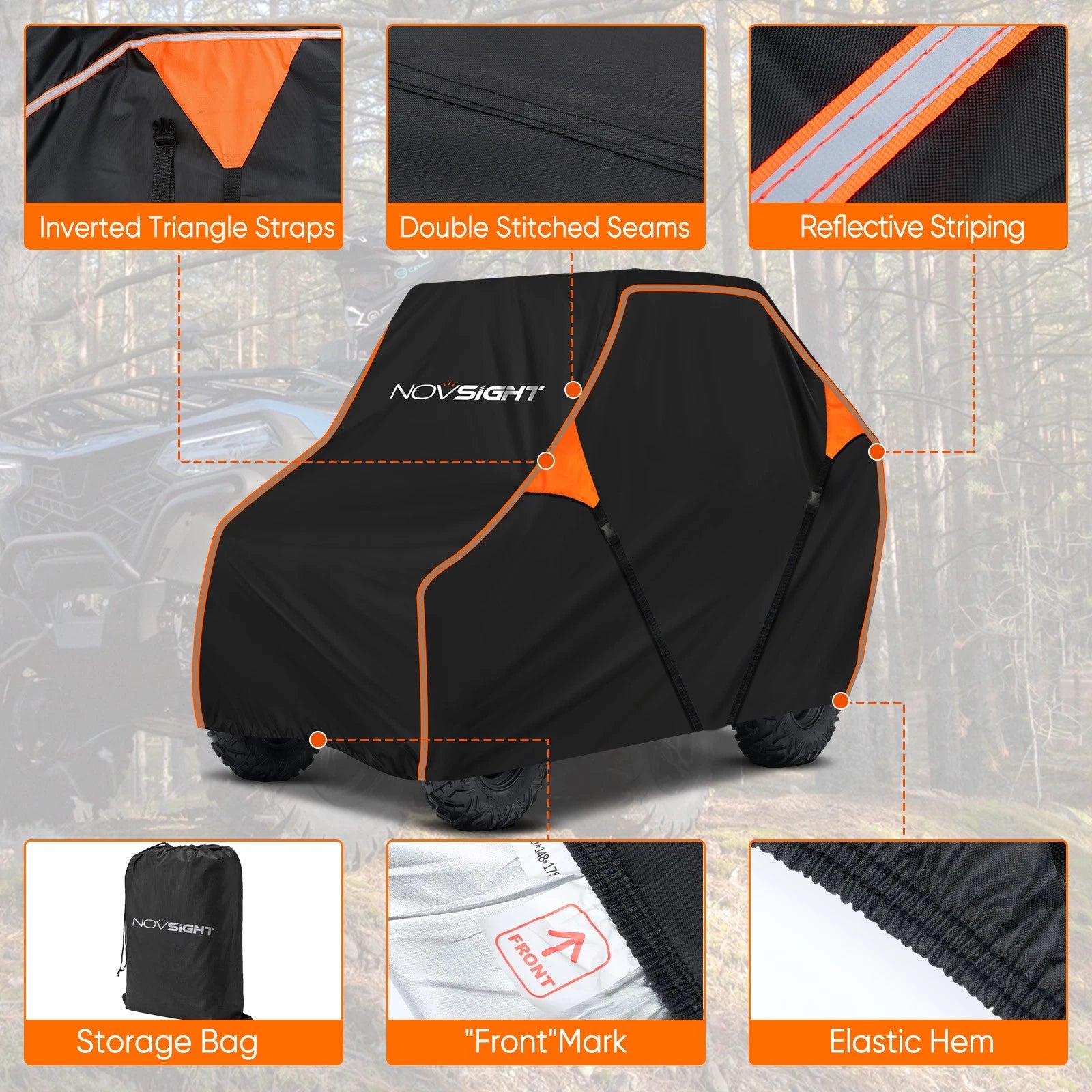 UTV Cover Waterproof for Can-Am Defender 6X6 DPS (2016–2023)