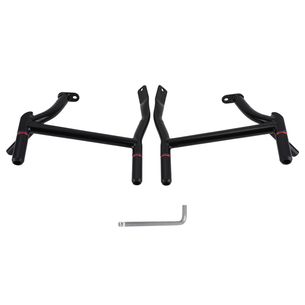 Rear Saddle Bag Guards for Harley Road Glide/Electra Glide (2009–2024) Black