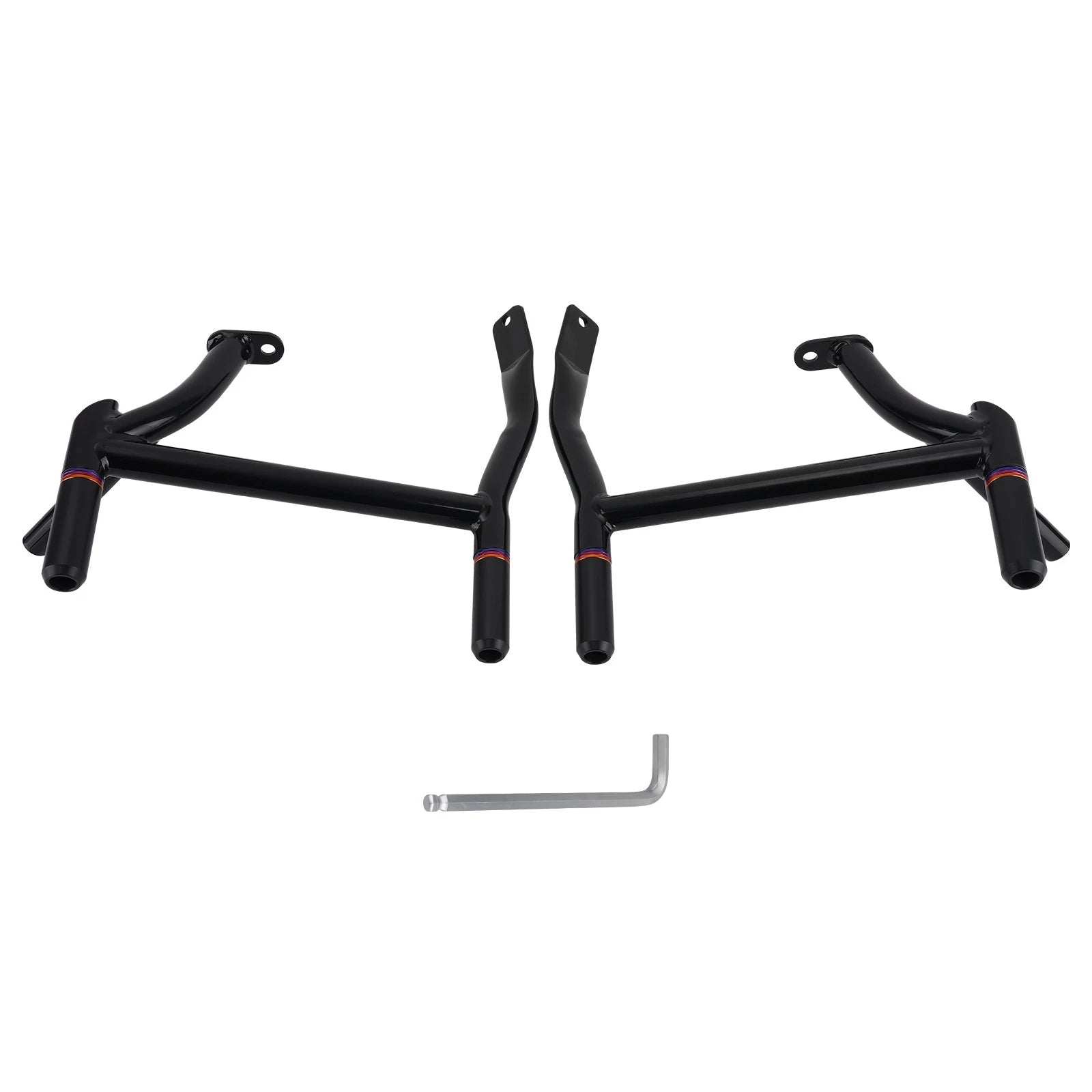 Rear Saddle Bag Guards for Harley Road Glide/Electra Glide (2009–2024) Black