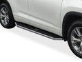Set of 2 Polished 6" Side Step Bars for Toyota Highlander (2014–2019)