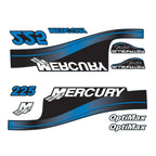 Decal Set for Mercury 225 HP Outboard Motor (Blue Water)