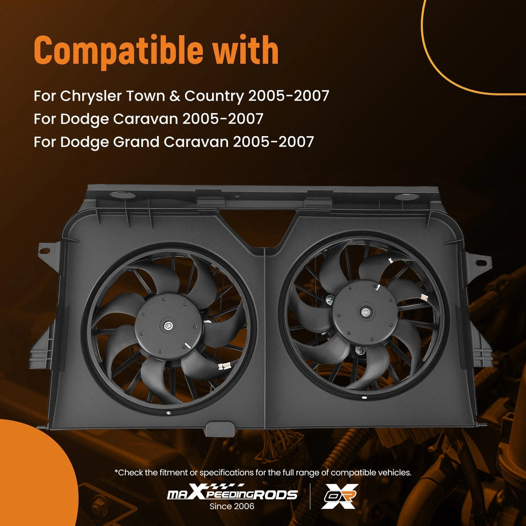 Cooling Fan Assembly for Chrysler Town & Country (2005–2007) 4677695AA 621370