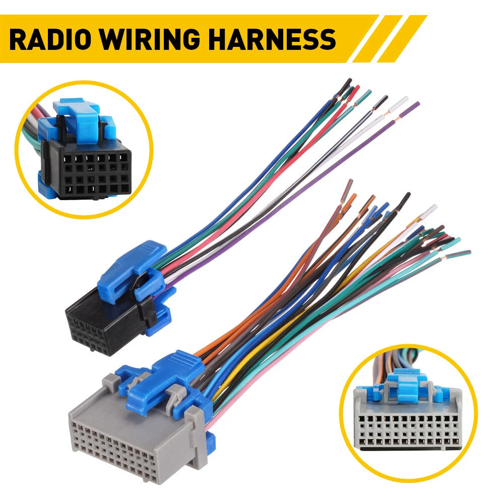 Car Stereo Wiring Harness for Chevrolet Silverado (2003–2007)