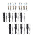 Set of 8 Double Iridium Spark Plugs & Denso Ignition Coil Boot Kit for Expedition