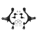 Front Lower Control Arms & Tie Rods Suspension Kit for Honda Civic Coupe (2001–2005)