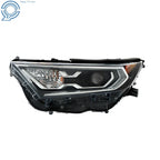 LED Headlight for Toyota RAV4 2019–2022 (Left Side, Black Bezel)
