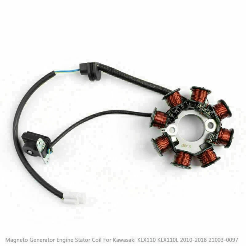 Magneto Stator Coil for Kawasaki KLX110L KLX110 (2010–2018) 21003-0097