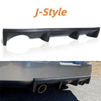 2-Door Rear Bumper Lip Diffuser for Nissan Fairlady Z Z33 (2003–2008)