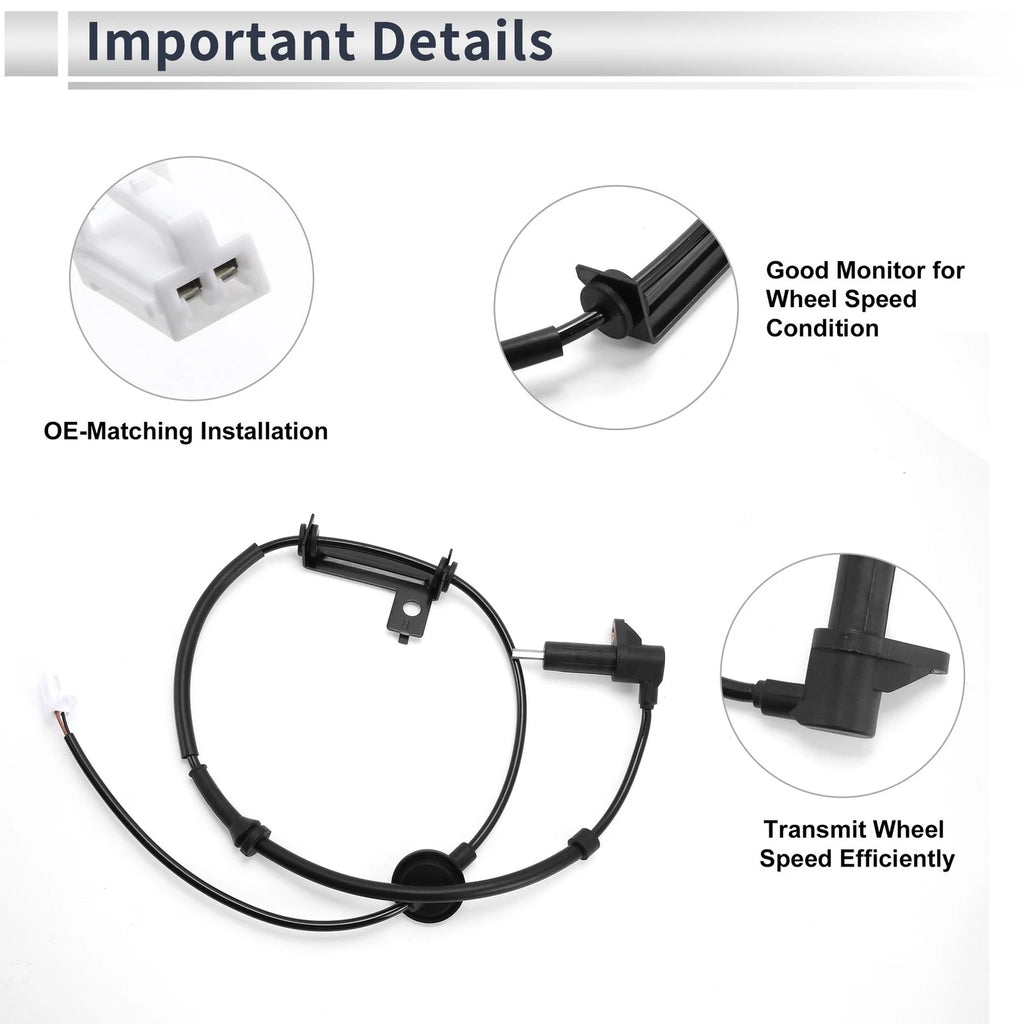 ABS Wheel Speed Sensor No. 9564026000 for Hyundai Santa Fe (FWD)