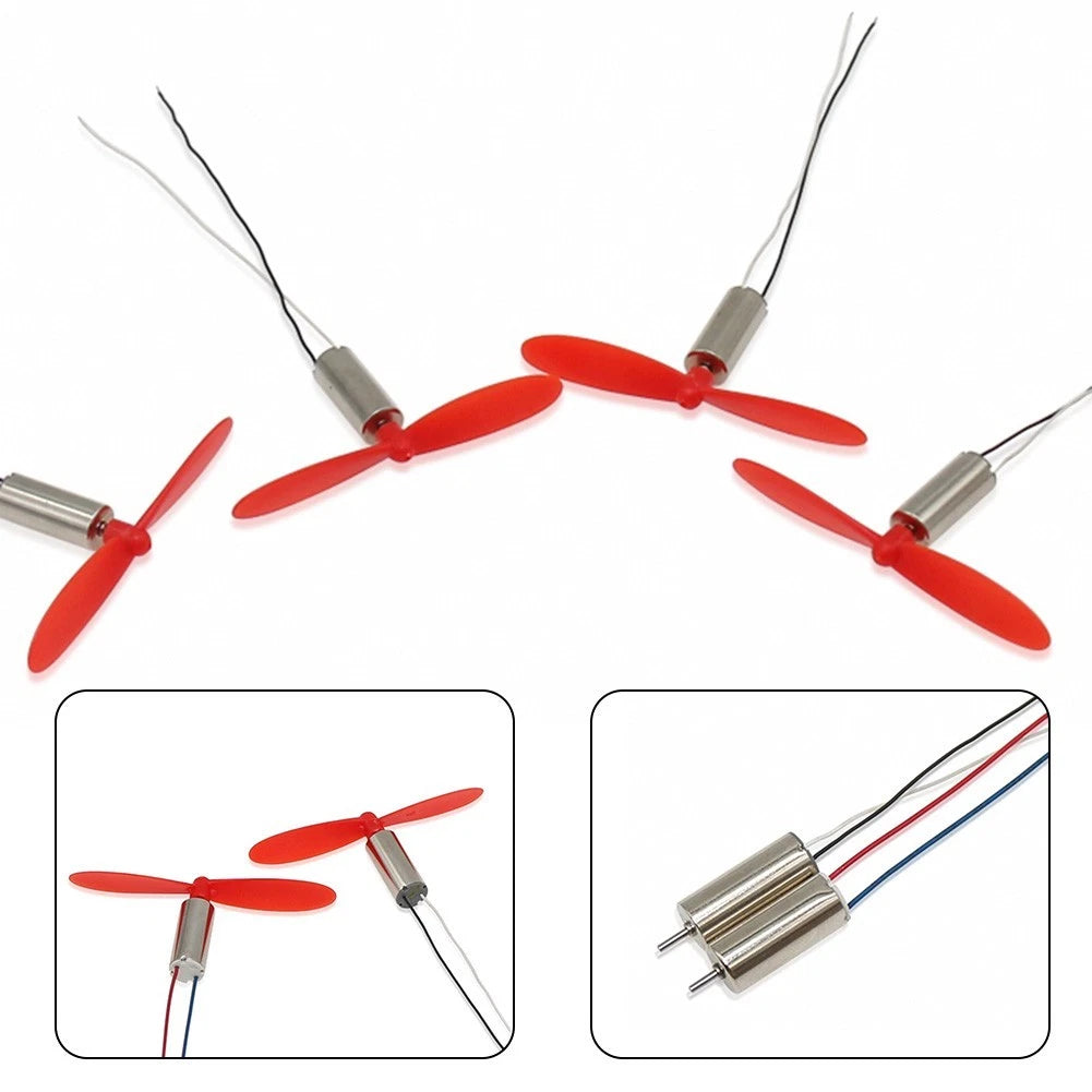 4X 7mm x 16mm Hollow Cup Motor Kit for DIY Helicopter