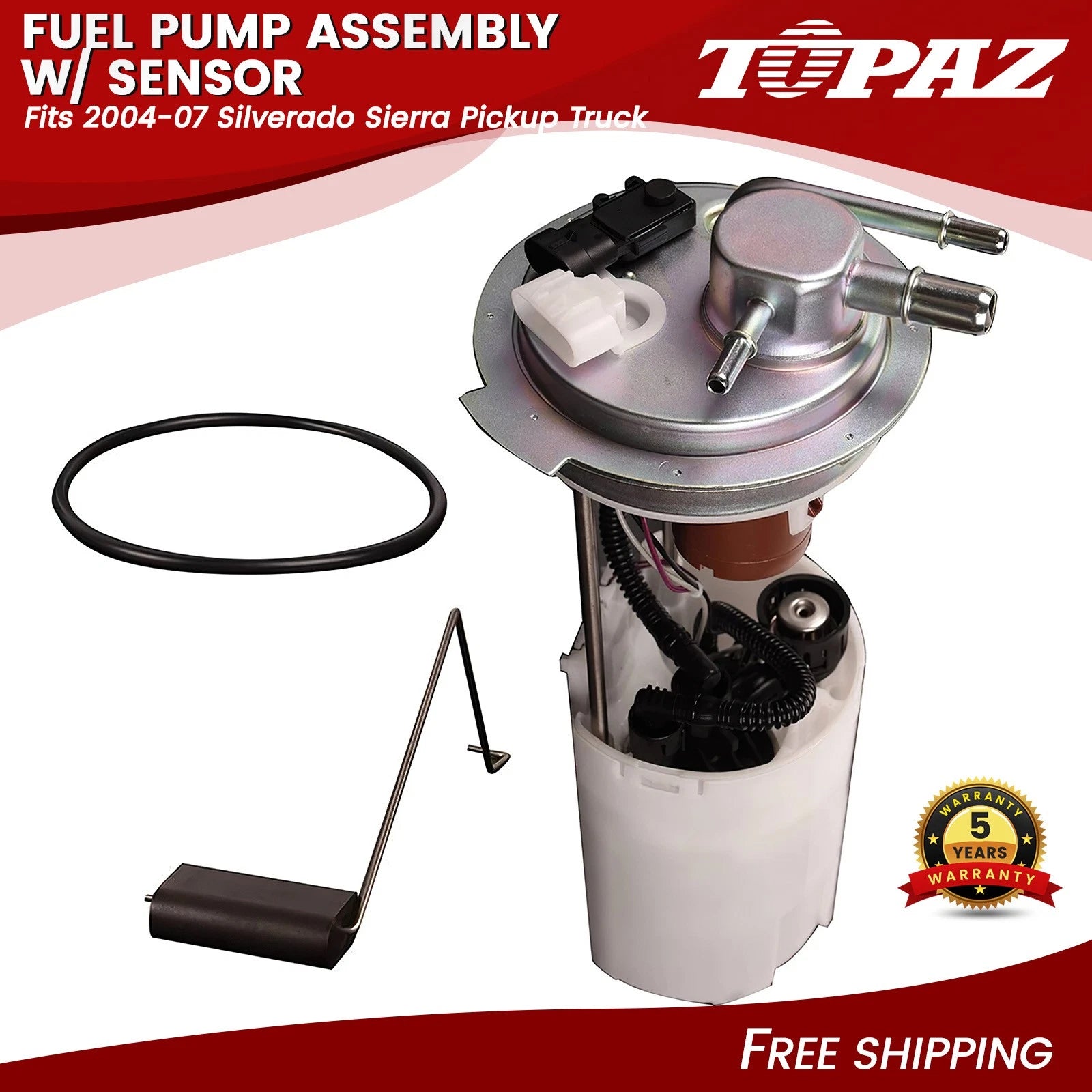 Fuel Pump Assembly with Sensor for Chevrolet Silverado Sierra (2004–2007)