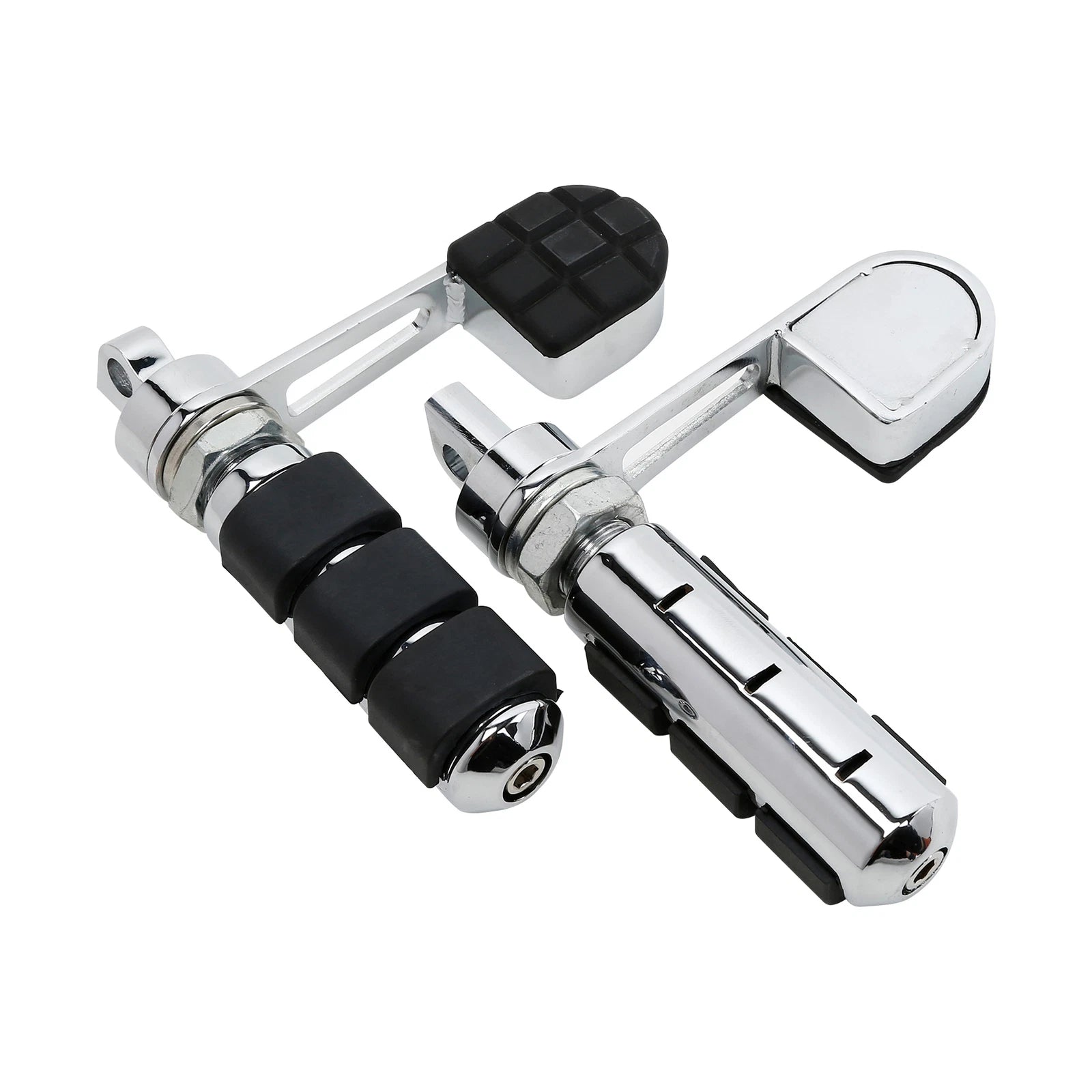 Stirrup Foot Pegs with Heel Rest for Harley Sportster XL 883 1200 (2004–2023)