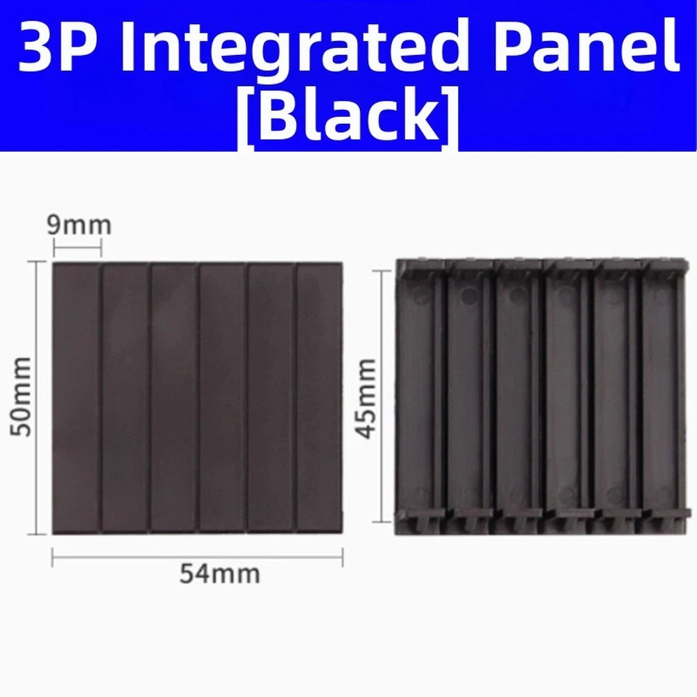 Panel Slot Covers for - Tool-free Installation, Dust Protection