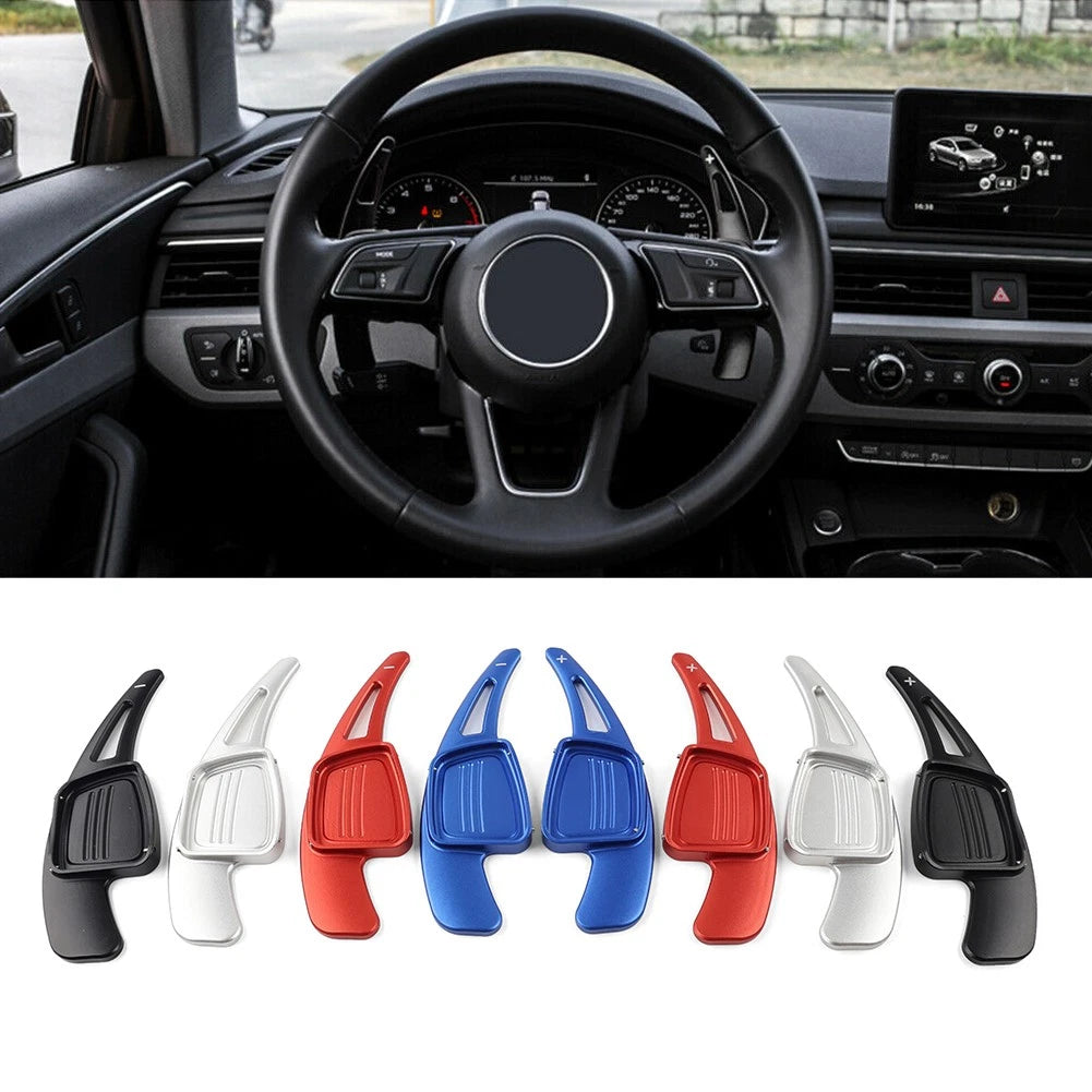 Steering Wheel Shift Paddle Extension for Audi TT A3 A4 A5 S3 S4 Q2 Q5 Q7 (2015–2023)