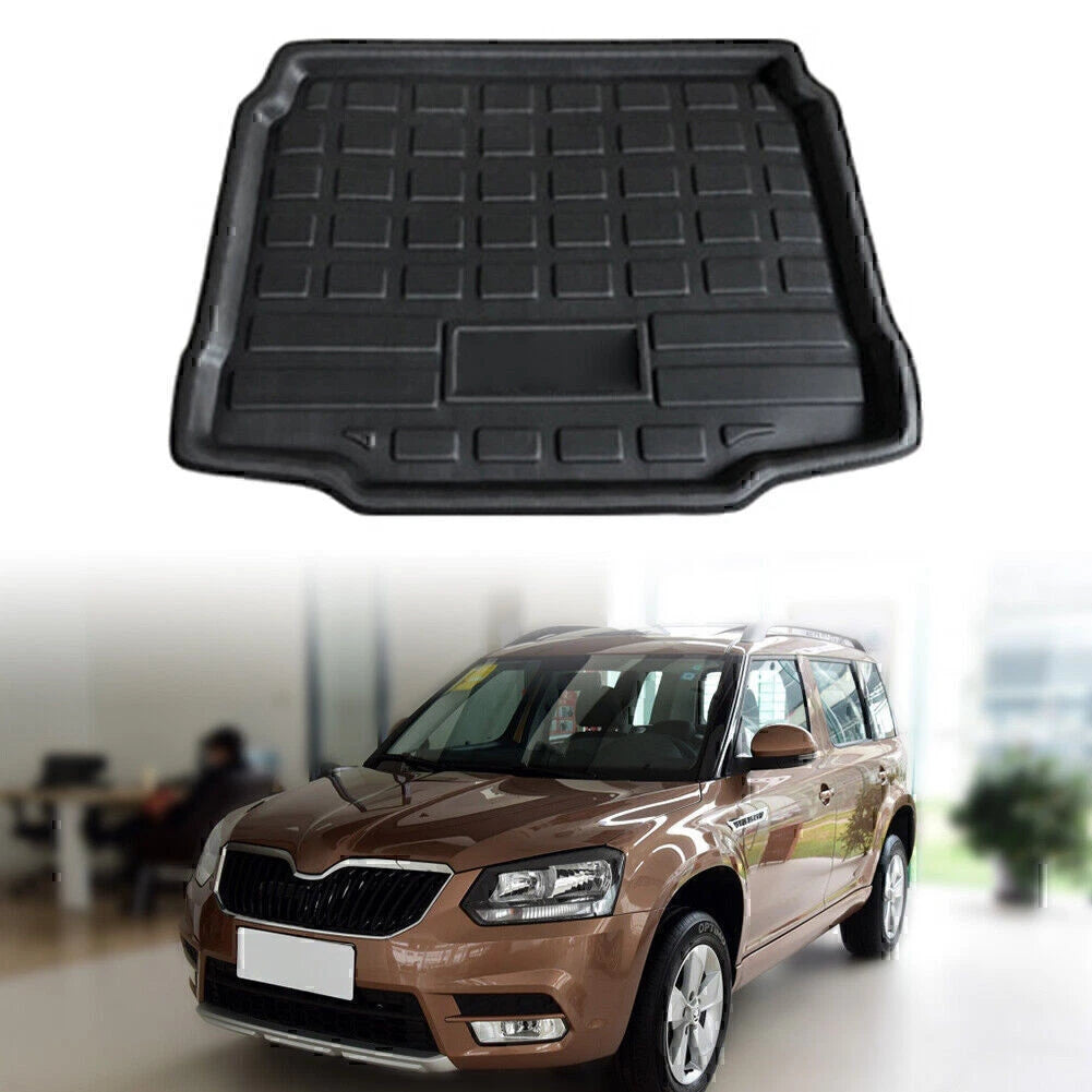 Rear Trunk Floor Mat for Skoda Yeti 5L (2009–2017)