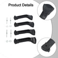 4X Hood Strap Panel Latch Kit with Rivets for Ski-Doo REV MXZ GSX GTX (2003–2023)
