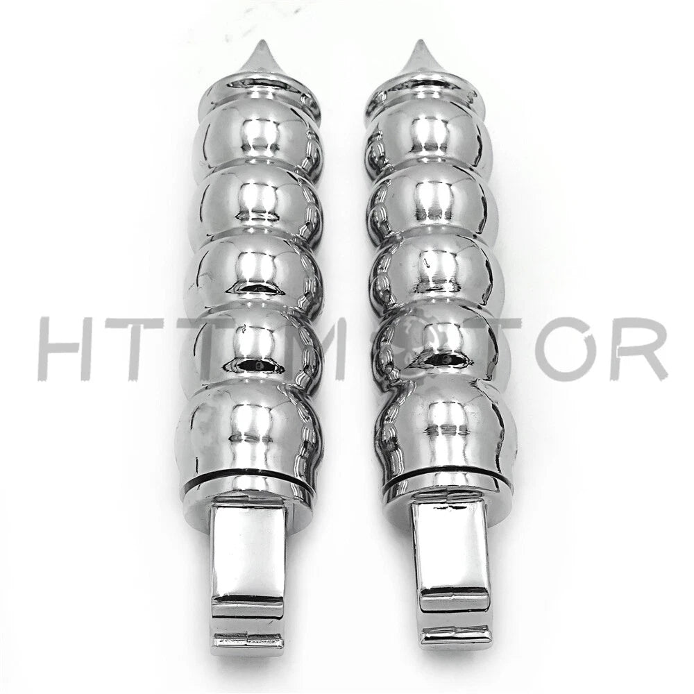 Chrome Billet Calabash Footpegs for Victory Hammer (2005–2017)