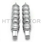 Chrome Billet Calabash Footpegs for Victory Hammer (2005–2017)