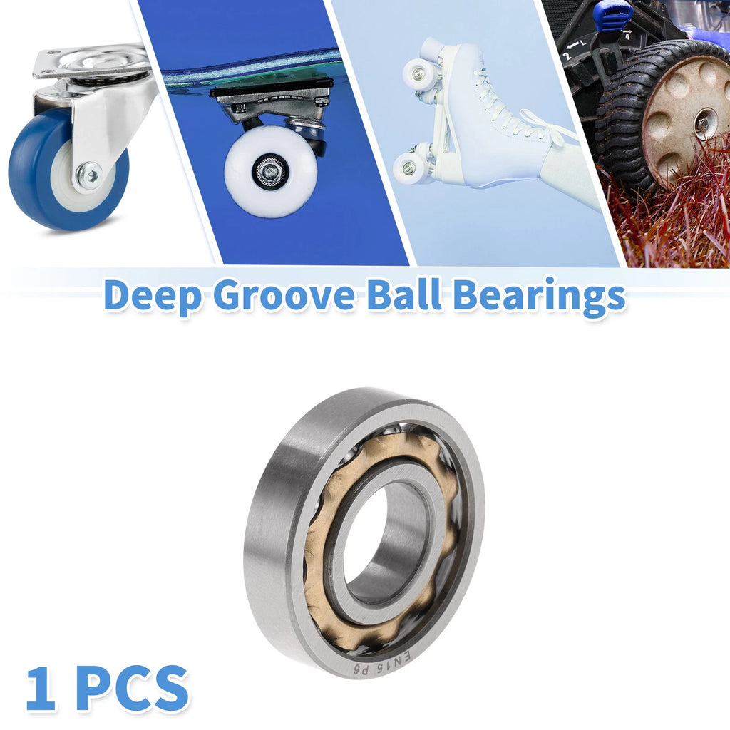 EN15 Deep Groove Ball Bearings for Scooter Skateboard Wheel (15x35x8mm)