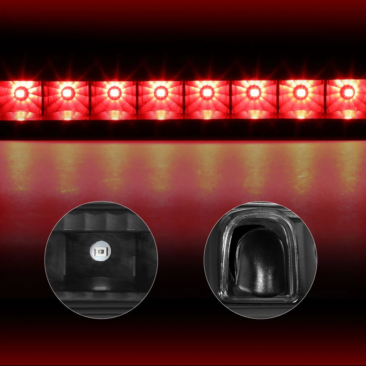 Full LED Third Tail Brake Light for Jeep Patriot (2007–2017)