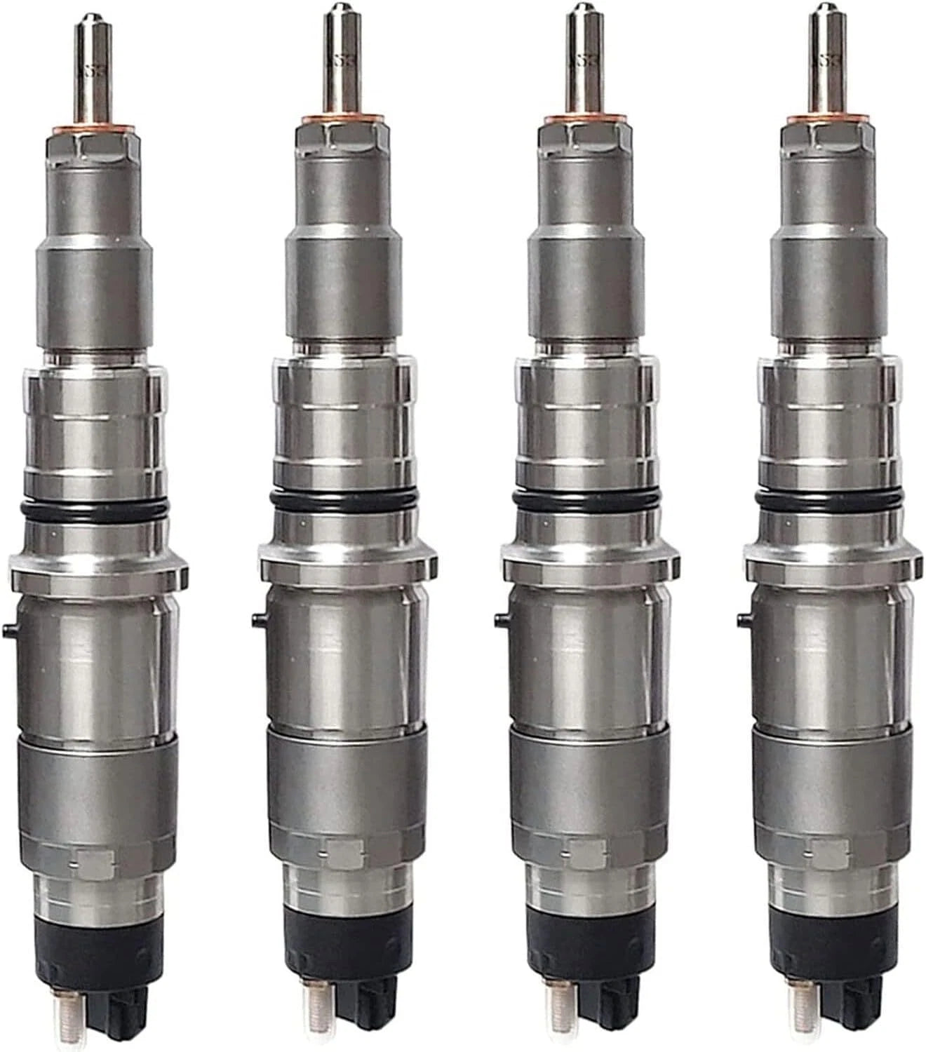 Set of 4 Fuel Injectors 3976372 for Komatsu Cummins PC200-8 PC200LC-8 QSB6.7