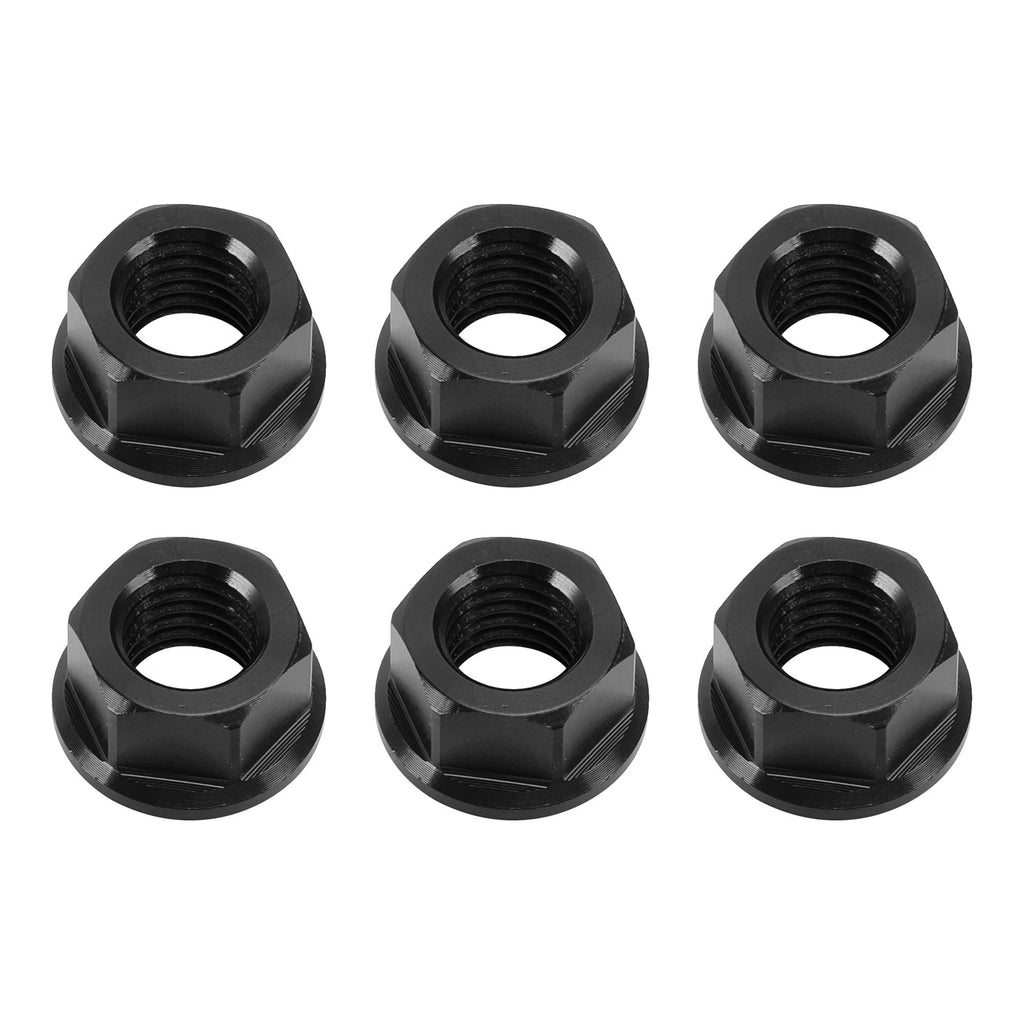 Rear Sprocket Nut Kit M10x1.5mm Black for Aprilia RSV RSV4 1000R (2004–2016)