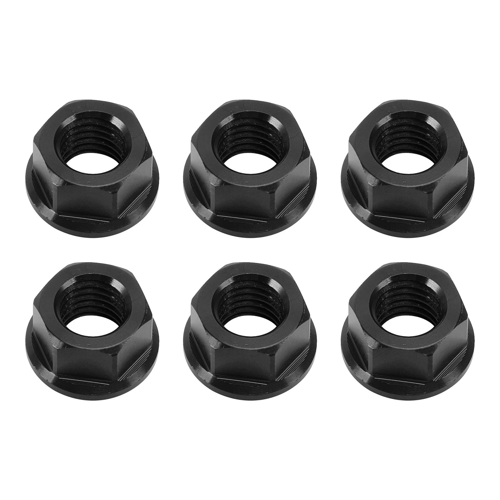 Rear Sprocket Nut Kit M10x1.5mm Black for Aprilia RSV RSV4 1000R (2004–2016)
