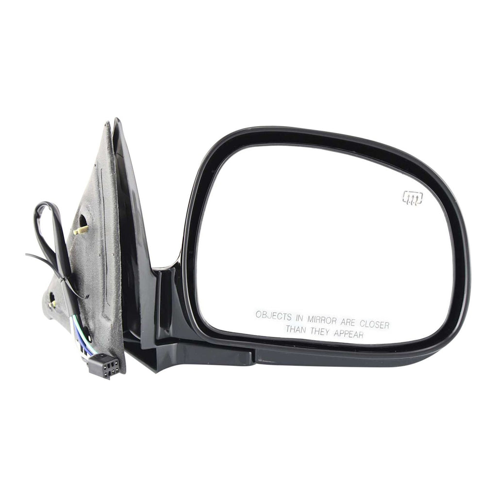 Set of 2 Heated Mirrors for Chevy S10 Pickup